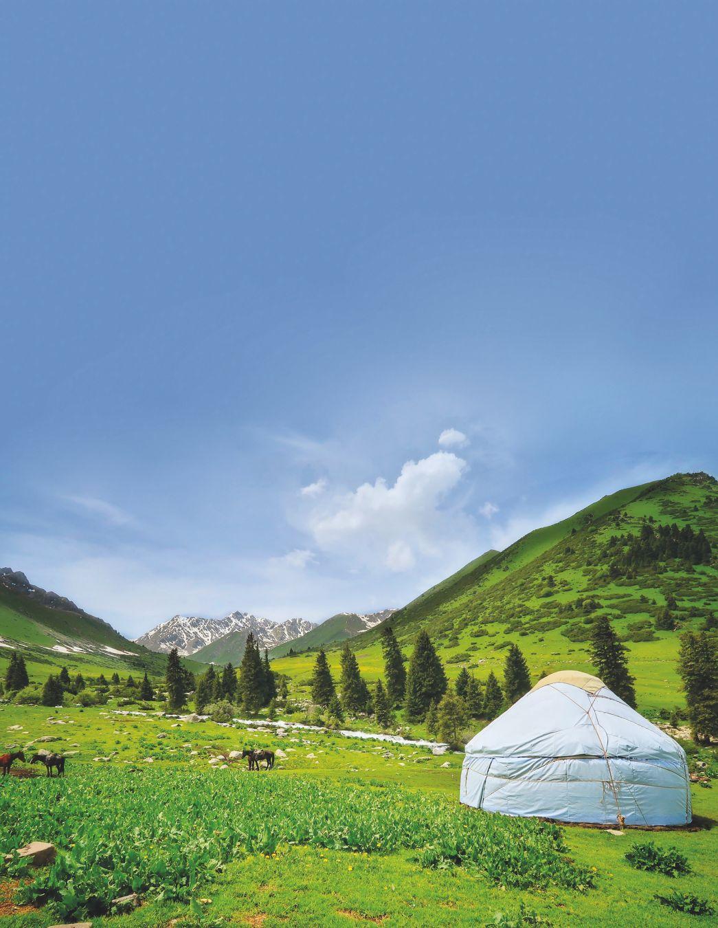 Eki Chat Yurt Camp, Kirghizistan© Nick Wharton & Dariece Swift - www.goatsontheroad.com