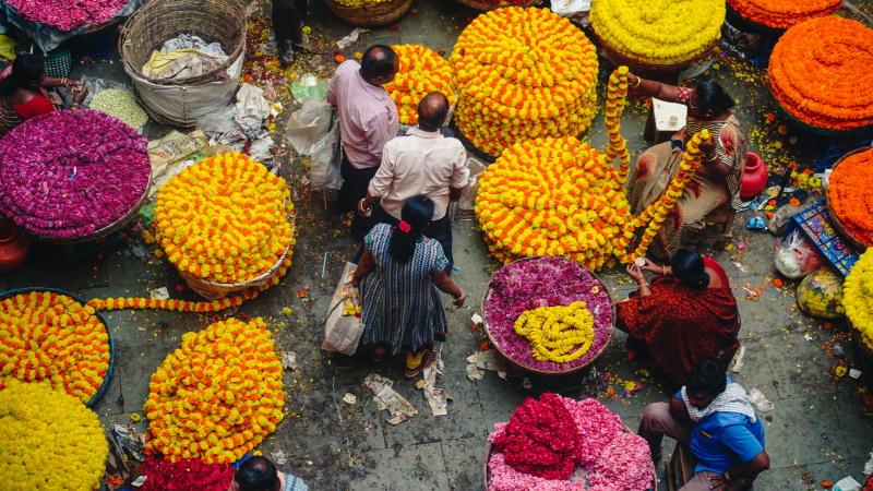 KR Market in Bangalore